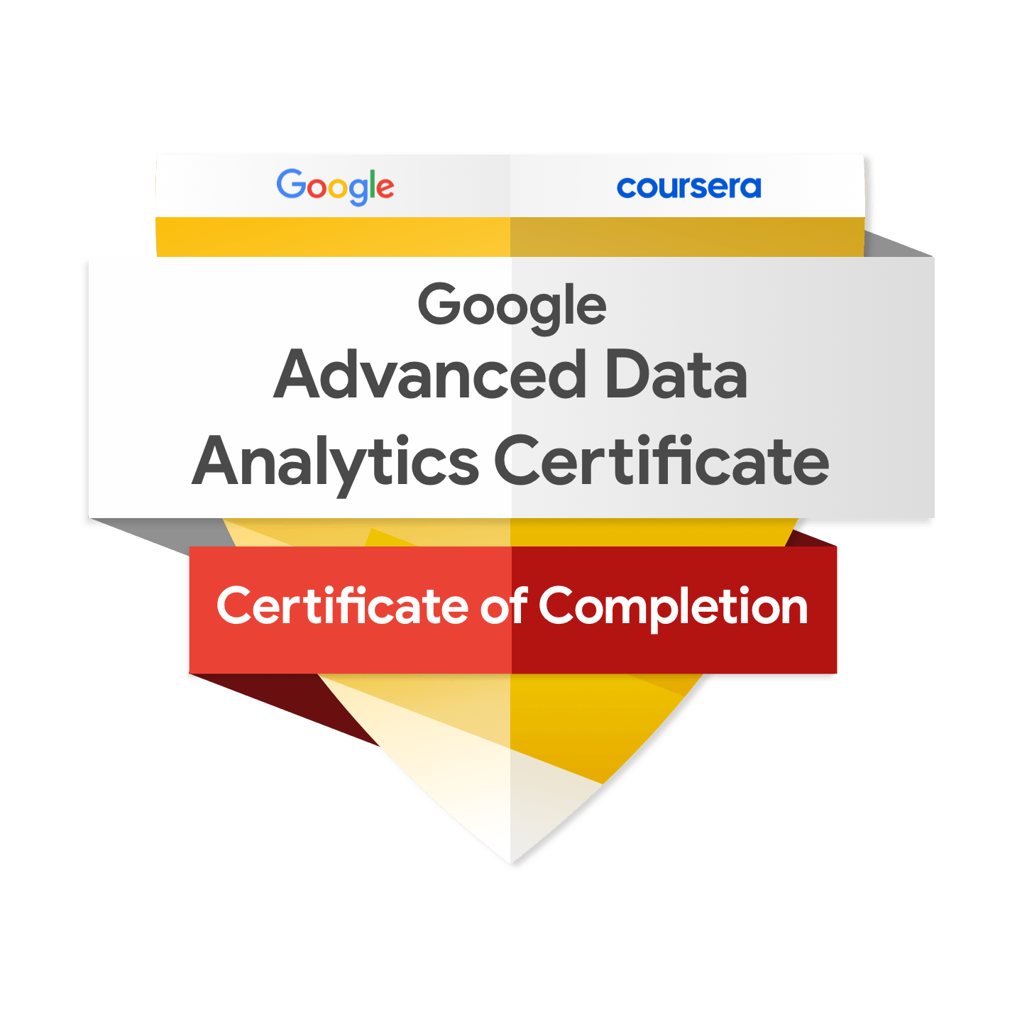 Google Advanced Data Analytics Certificate