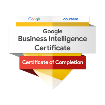 Google BI Certificate